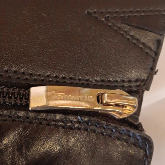 Tamaris Leather Fidelia Booties - Picture 13 of 13